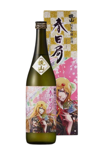"Rượu Sake KAGAMIYAMA KASUGANOTSUBONNE JUNMAIGINJOGENSHU  (720ml)