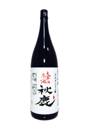 Rượu Sake AKISHIKA JUNMAI GINJO LARGE DRY HIIRI GENSHU (720ml/1800ml)