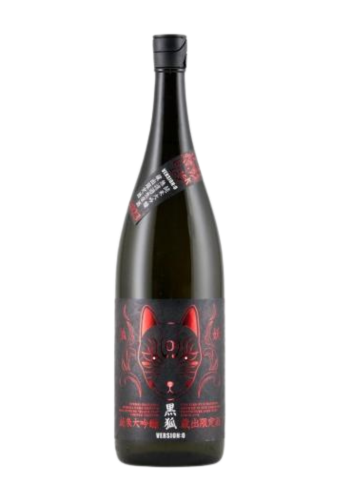Rượu Sake EIKOUFUJI JUNMAI DAIGINJO KUROKO -BLACKFOX- MUROKANAMAGENSHU  (720ml)