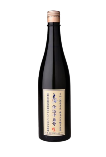Rượu Sake DAISHINSHU JUNMAI DAIGINJO SHIKOMI NO. 15 HITOGOKOCHI NAMA  (720ml)