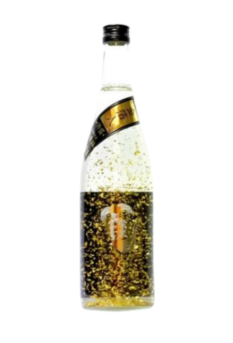 Rượu Sake EIKOUFUJI JUNMAI DAIGINJO 79AU PURE GOLD GOLD LEAF SAKE MUROKANAMAGENSHU  (720ml)