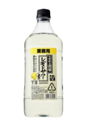 Rượu Mùi SUNTORY'S LEMON SOUR CONCENTRATE 40 FOR IZAKAYA (1800ml)