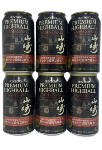 Rượu Whiskey SUNTORY YAMAZAKI HIGHBALL (GORGEOUS AND RICH)  (350ml x 6)