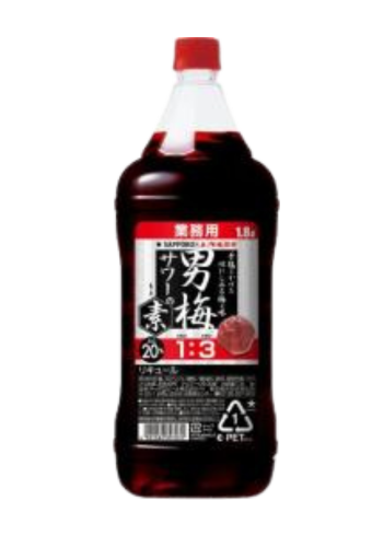Rượu Mùi SAPPORO OTOKOUME SAWA ORIGINAL 20% (1800ml)